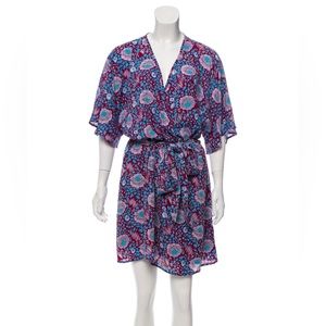 Rebecca Minkoff Janae Floral Faux Wrap Dress
